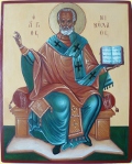 Saint Nicolas trônant